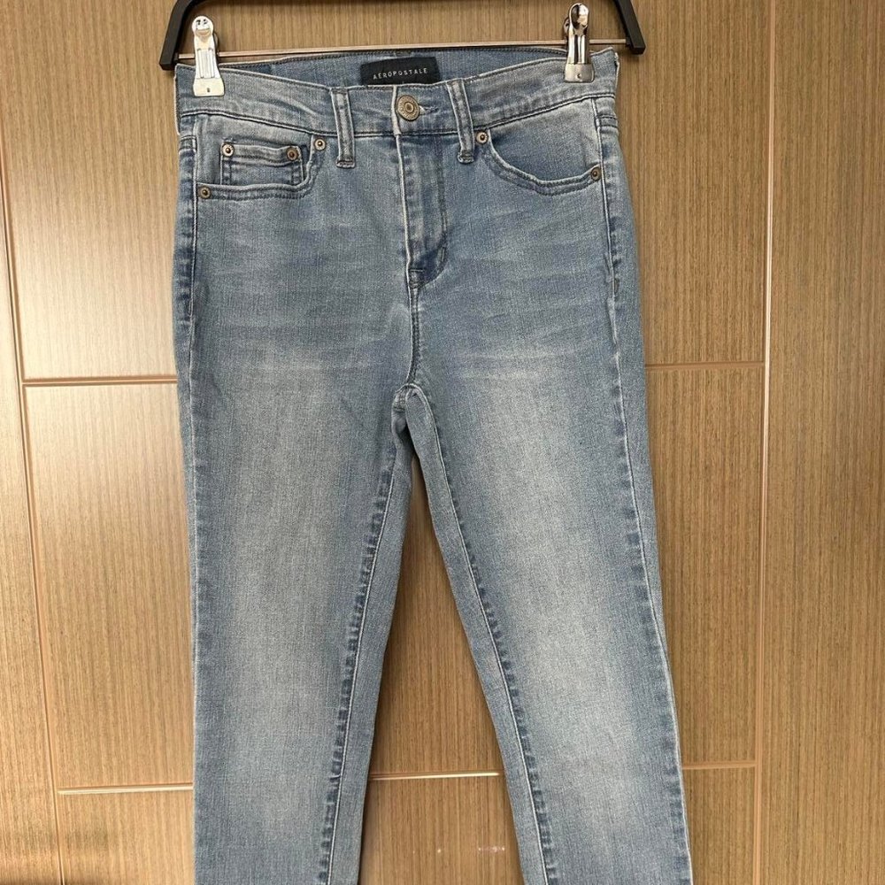 Aeropostale Light Blue Jeans - Size 0